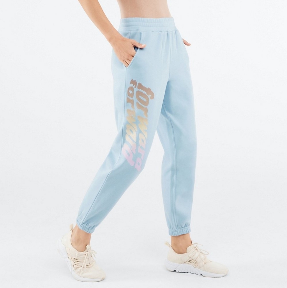 Fabletics Sweatpants Light Blue - image 1